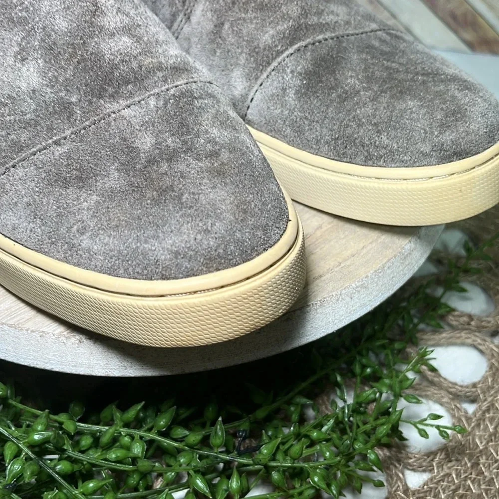 Frye Gemma Cap Suede Loafer 8 Fall Casual Leather Brown Tan Minimalist‎